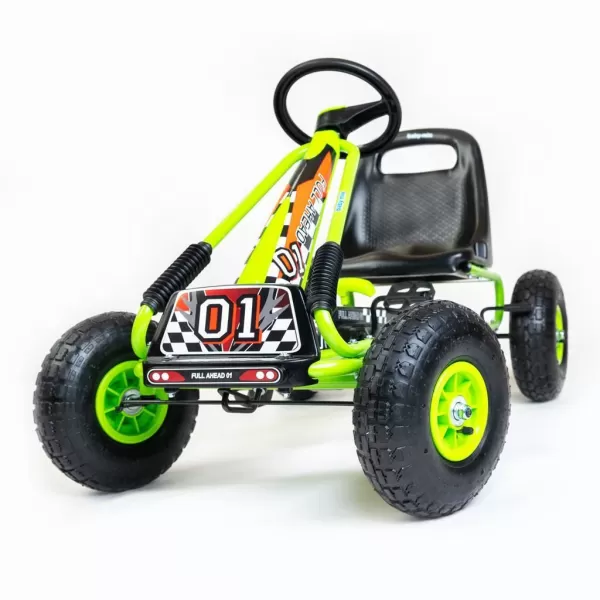 Baby Mix Dětská šlapací motokára Go-kart Razor