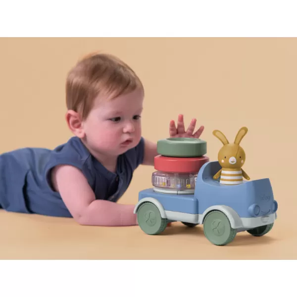 Taf Toys Náklaďák s pyramidou Bunny