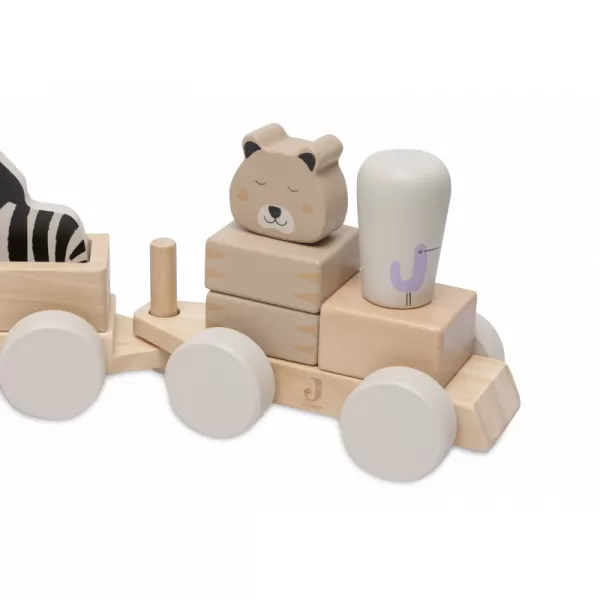 Jollein Vláček dřevěný Jungle Jambo