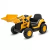 Baby Mix Dětský elektrický traktor CAT žlutý