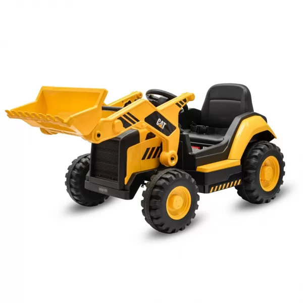 Baby Mix Dětský elektrický traktor CAT žlutý