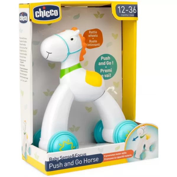 CHICCO Hračka Push and Go Koník 12m+
