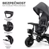 KINDERKRAFT Tříkolka Aveo Malachite Grey
