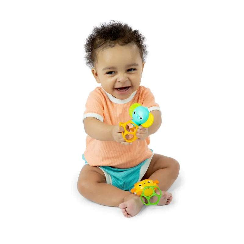 OBALL Hračka Oball Kousátka Soother Pals™ Easy-Grasp 2ks 3m+