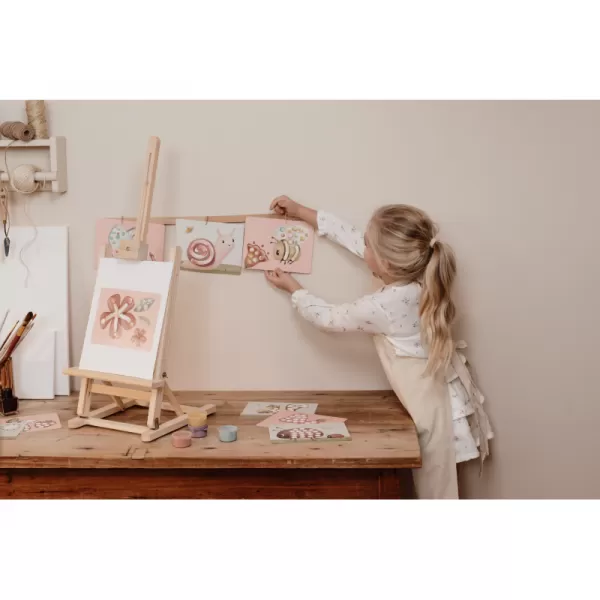 Little Dutch Kreativní sada malování prsty Fairy Garden