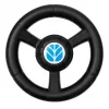 Baby Mix Dětské odrážedlo traktor s vlečkou a nářadím New Holland žlutý
