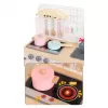Baby Mix Dětská dřevěná kuchyňka s vybavením Montessori bílá