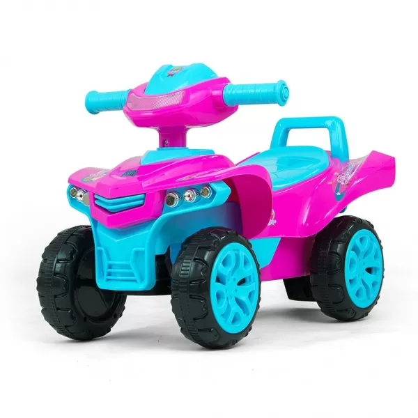 Milly Mally Dětské odrážedlo se zvukem Čtyřkolka Monster Pink