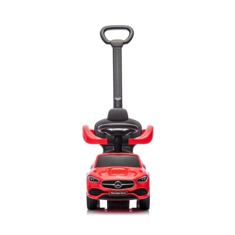 Milly Mally Odrážedlo s vodící tyčí MERCEDES C-Class Deluxe Red