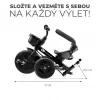 KINDERKRAFT Tříkolka Aveo Malachite Grey