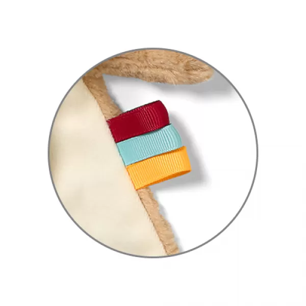 BABYONO Mazlíček s úchytem na dudlík Pejsek Willy 0m+