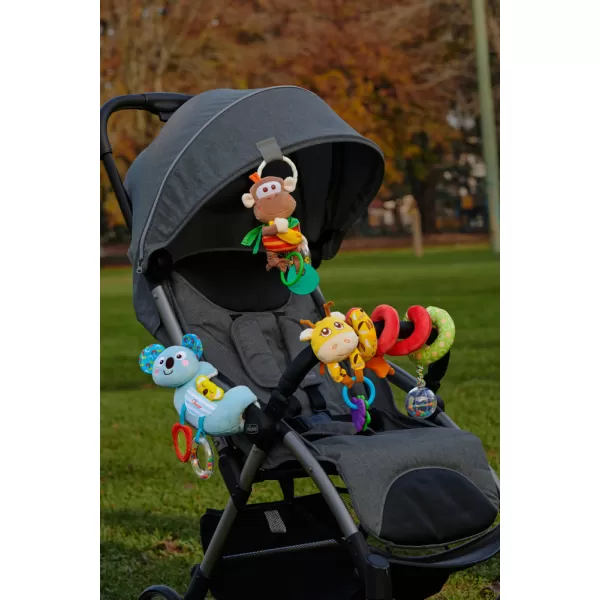 CHICCO Kousátko/chrastítko vibrující opice 3m+