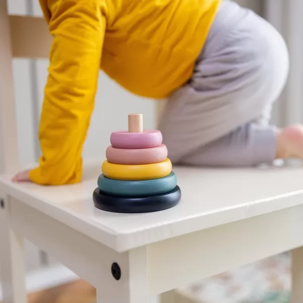 PETITE&MARS Hračka dřevěná skládací Orbit Wood of Mars 36m+