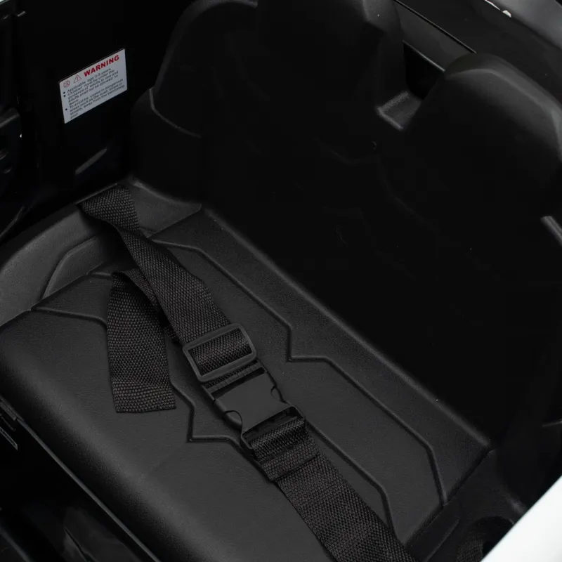 Baby Mix Dětské elektrické autíčko Police 4x4 černé