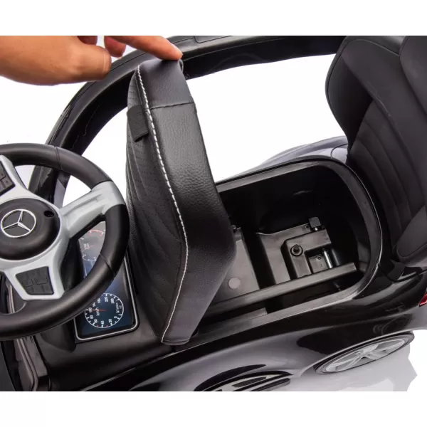 Milly Mally Odrážedlo s vodící tyčí MERCEDES C-Class Deluxe Black