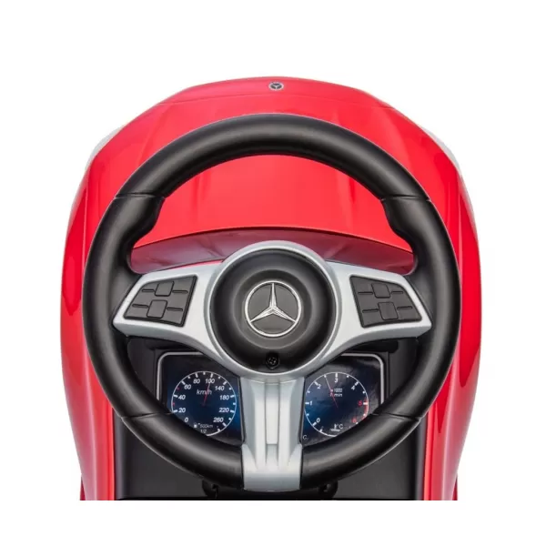 Milly Mally Odrážedlo s vodící tyčí MERCEDES C-Class Deluxe Red