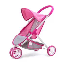 Milly Mally Dětský golfový kočárek pro panenky Susie Prestige Pink