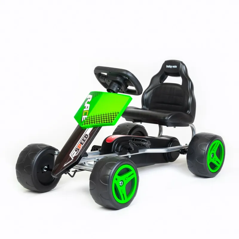 Baby Mix Dětská šlapací motokára Go-kart Speedy
