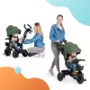 KINDERKRAFT SELECT Tříkolka Spinstep Grey, Premium