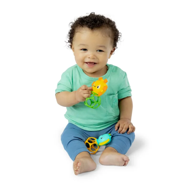 OBALL Hračka Oball Kousátka Soother Pals™ Easy-Grasp 2ks 3m+