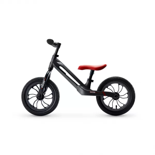 QPLAY Odrážedlo Racer air (Titanium), věk 3 - 6 let, do 30 kg
