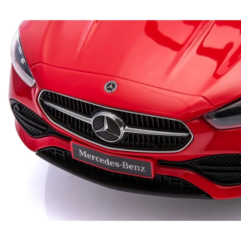 Milly Mally Odrážedlo s vodící tyčí MERCEDES C-Class Deluxe Red