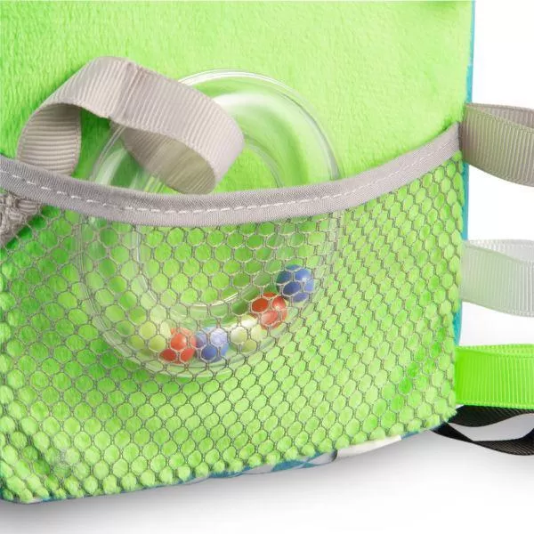 CANPOL BABIES Plyšová senzorická kostka Medvídci šedá