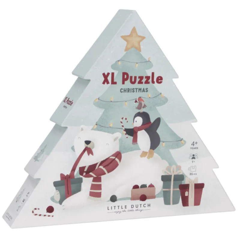 Little Dutch Puzzle vánoční XL