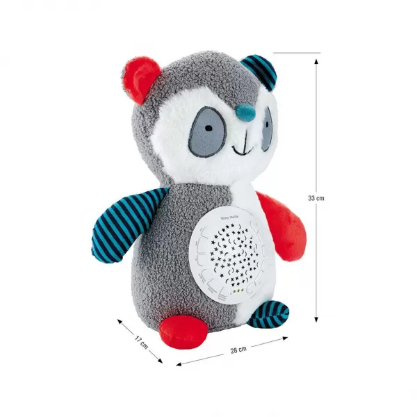 Milly Mally Plyšový usínáček panda s projektorem
