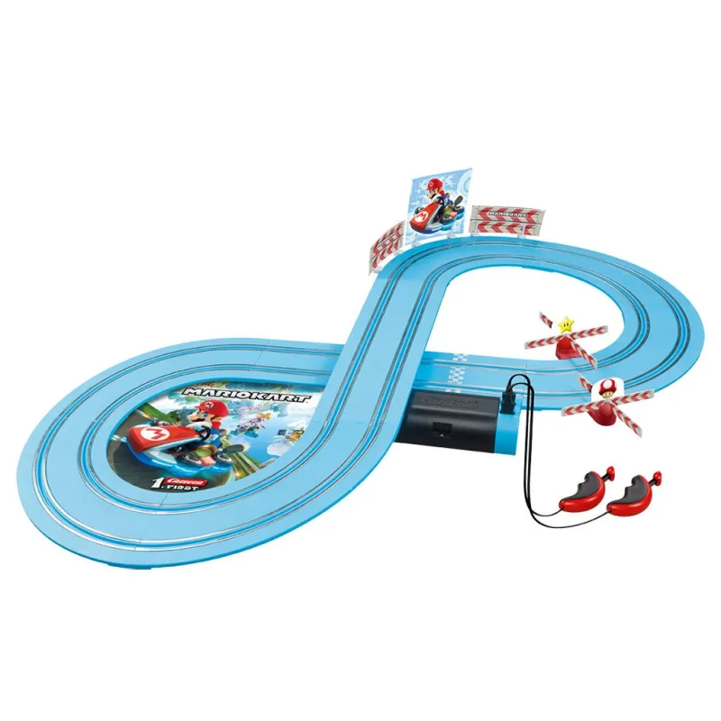 Milly Mally Autodráha Carrera FIRST Nintendo Mario Kart™- Mario and Yoshi 2,4m