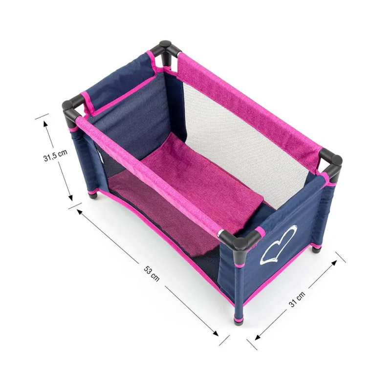 Milly Mally Dětská sada pro panenky Elsa Prestige navy