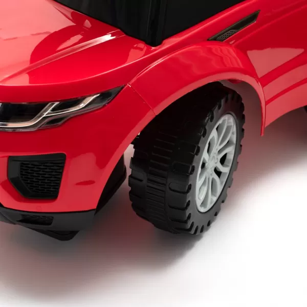 Baby Mix Dětské hrající odrážedlo s vodící tyčí SUV 3v1 modré