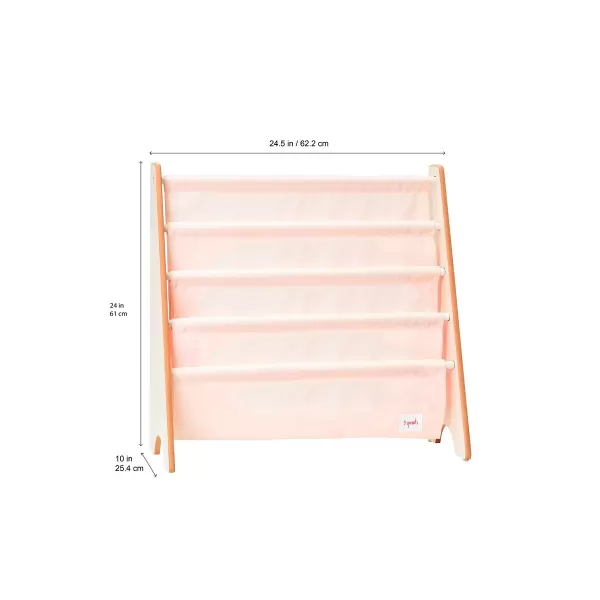 3 SPROUTS Stojan na knížky Llama White