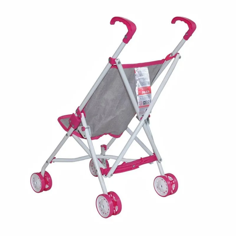 Milly Mally Dětský golfový kočárek pro panenky Julia Prestige Pink