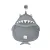 3 SPROUTS Organizér do koupelny Shark Gray
