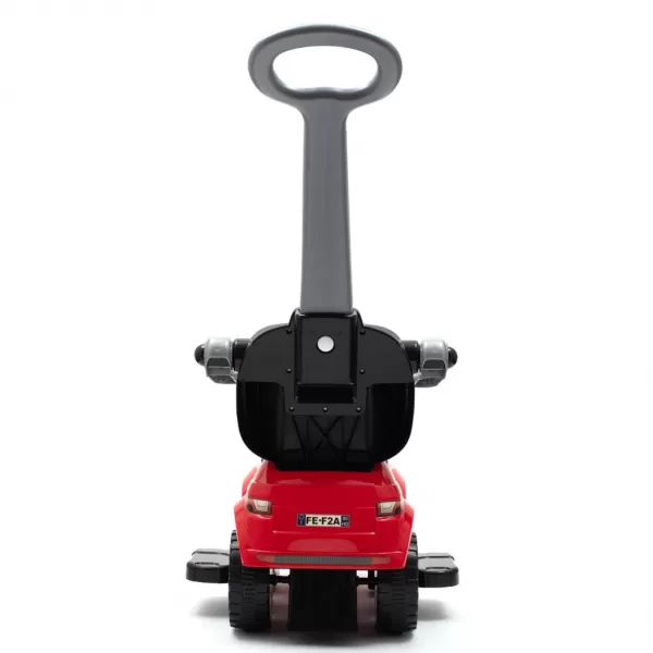 Baby Mix Dětské hrající odrážedlo s vodící tyčí SUV 3v1 modré