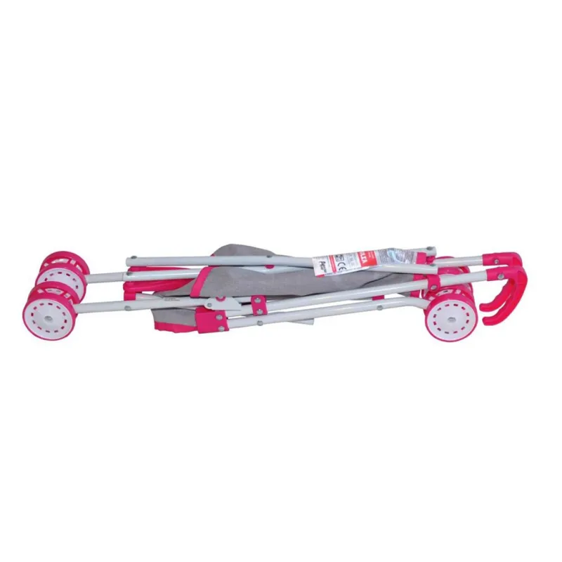 Milly Mally Dětský golfový kočárek pro panenky Julia Prestige Pink
