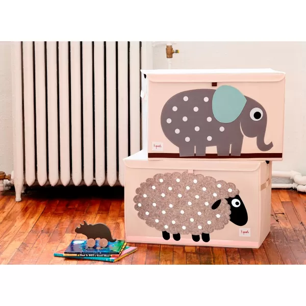 3 SPROUTS Truhla na hračky Sheep Beige