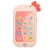 Baby Mix Telefon papoušek pink