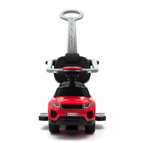 Baby Mix Dětské hrající odrážedlo s vodící tyčí SUV 3v1 modré