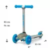 Milly Mally Dětská koloběžka Scooter Zapp grey