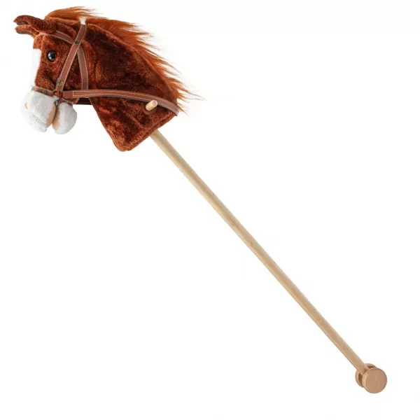 Baby Mix Hobby Horse se zvukem a kolečky Bruno Brown