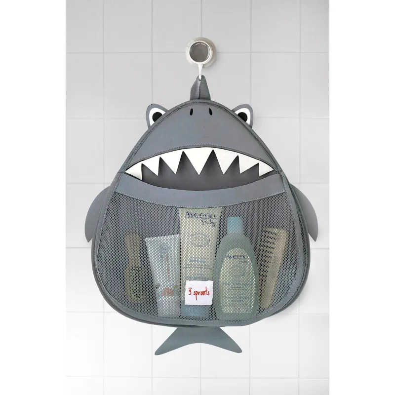 3 SPROUTS Organizér do koupelny Shark Gray