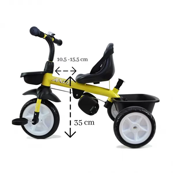 Milly Mally Dětská tříkolka Axel green