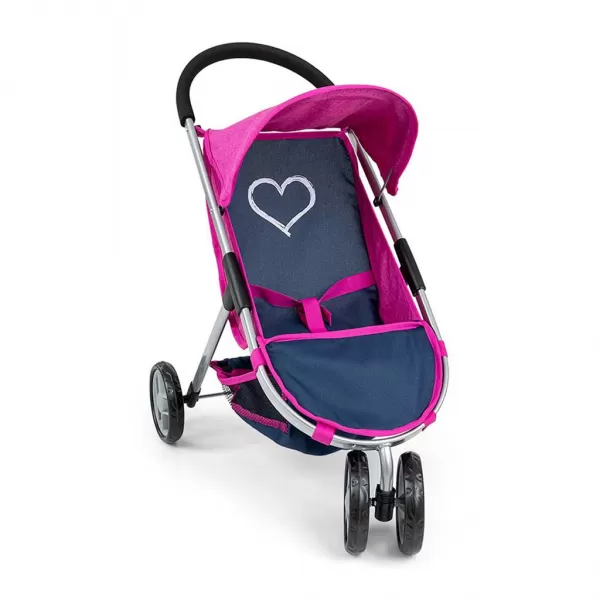 Milly Mally Dětský golfový kočárek pro panenky Susie Prestige Navy