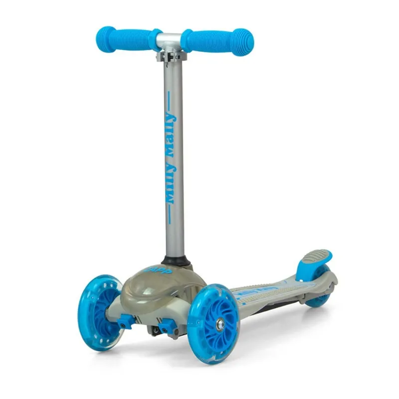 Milly Mally Dětská koloběžka Scooter Zapp grey