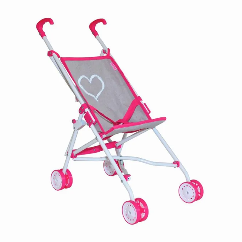 Milly Mally Dětský golfový kočárek pro panenky Julia Prestige Pink