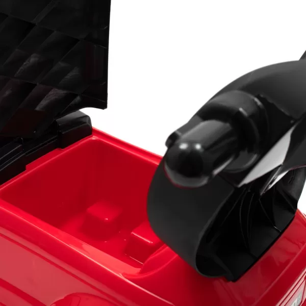 Baby Mix Dětské hrající odrážedlo s vodící tyčí SUV 3v1 modré