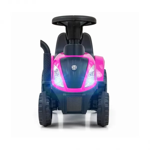 Milly Mally Odrážedlo NEW HOLLAND T7 TRAKTOR růžové