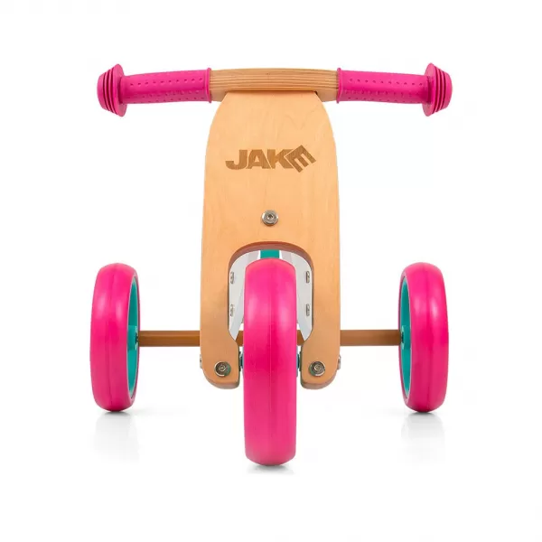 Milly Mally Dětské multifunkční odrážedlo kolo 2v1 JAKE Classic Candy